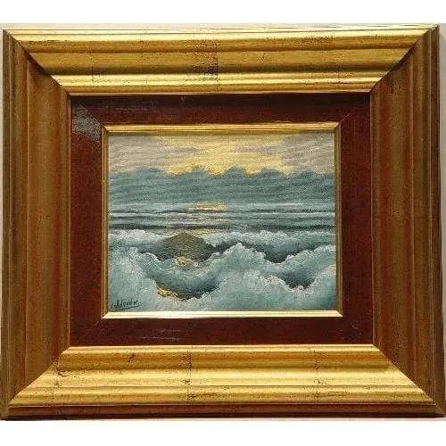 One Of The Kind Painting Canvas Wall Art Spanish Oil Painting Ready To Hang For Home Wall Art Decoration 20" X 17" Abcp-52